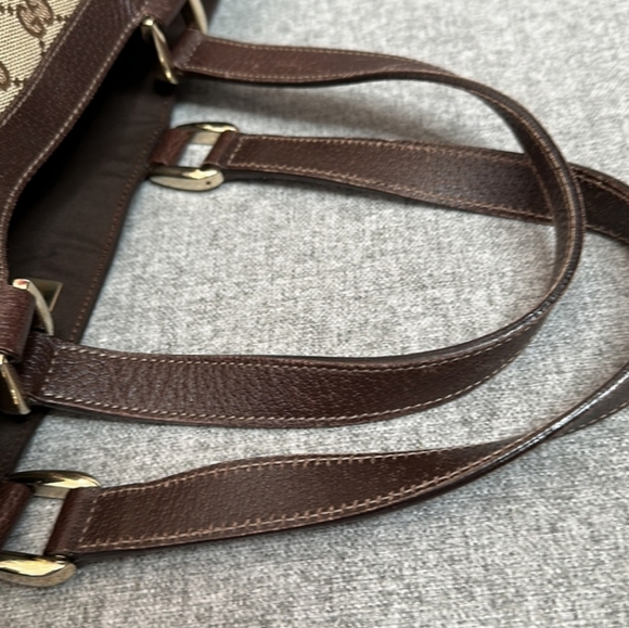 Authentic Gucci GG Canvas Abbey D-Ring Tote Bag - Picture 9 of 16